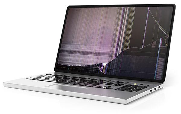 Changement écran cassé pc portable